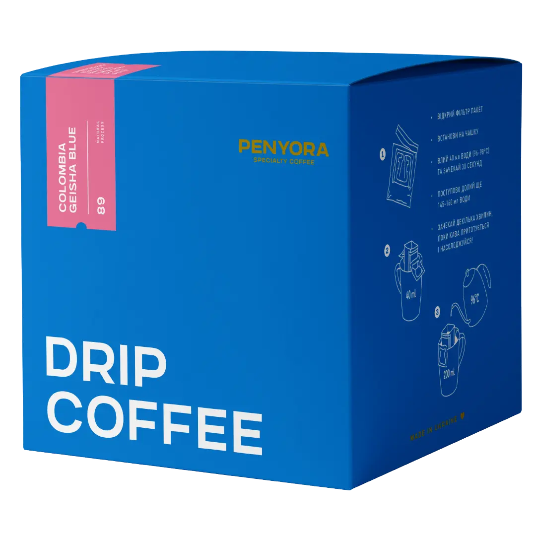 DRIP BOX COLOMBIA GEISHA BLUE