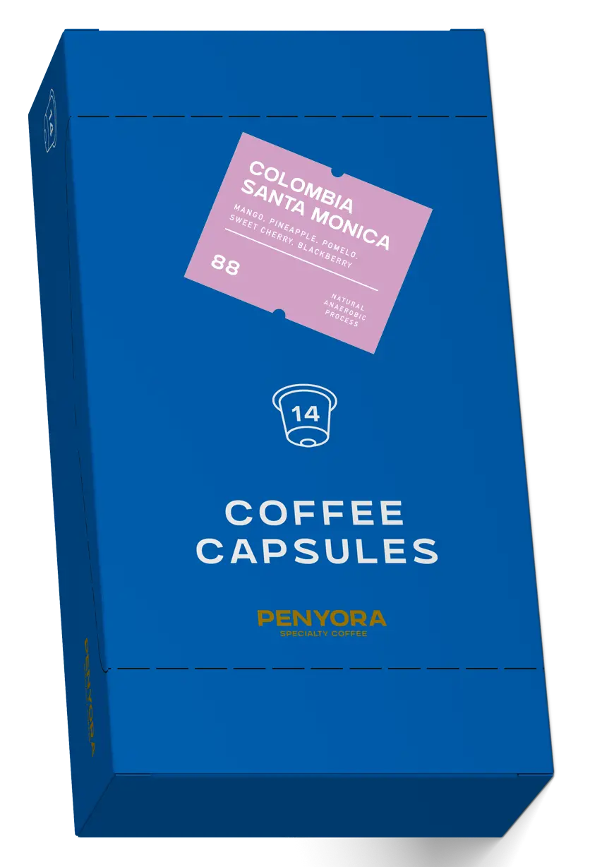 COFFEE CAPSULES COLOMBIA SANTA MONICA