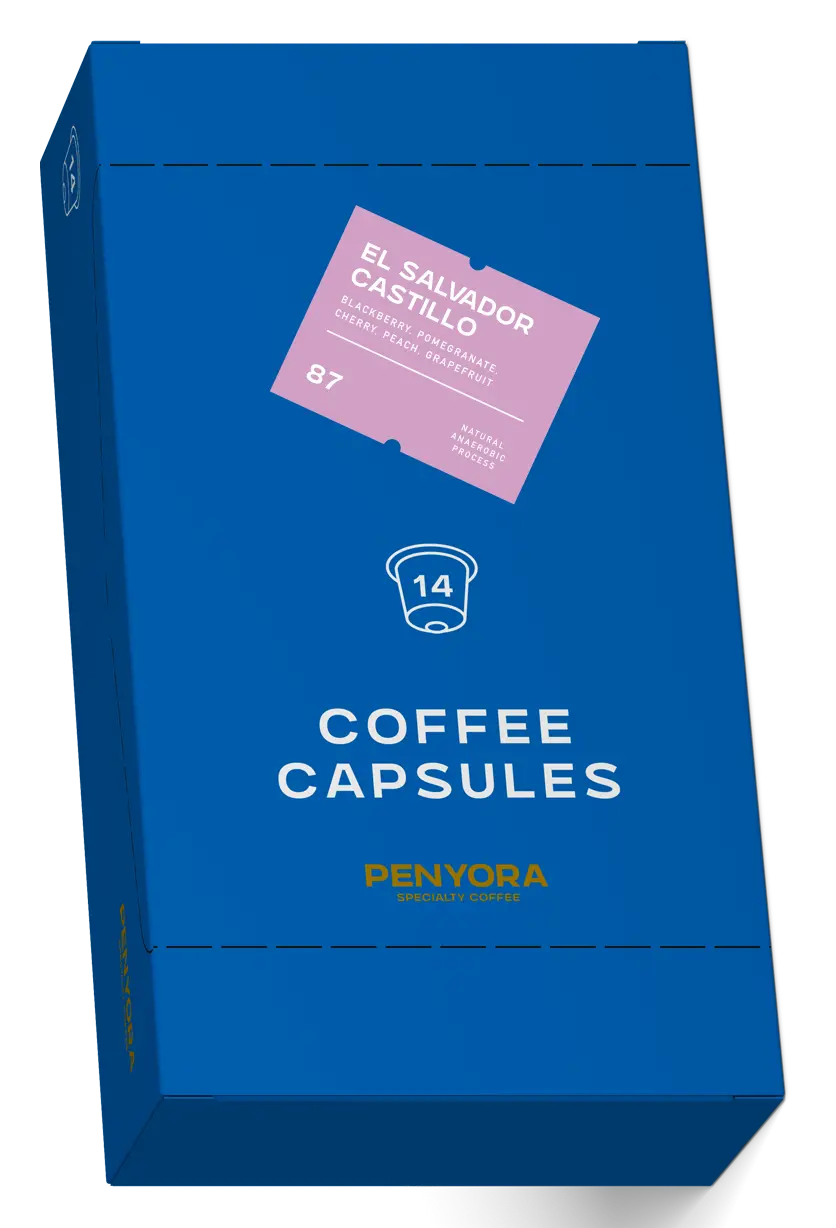 COFFEE CAPSULES EL SALVADOR CASTILLO