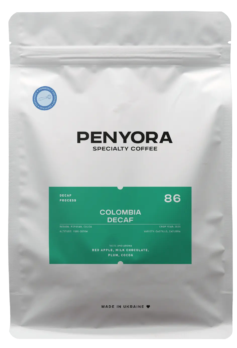 COLOMBIA DECAF ESPRESSO