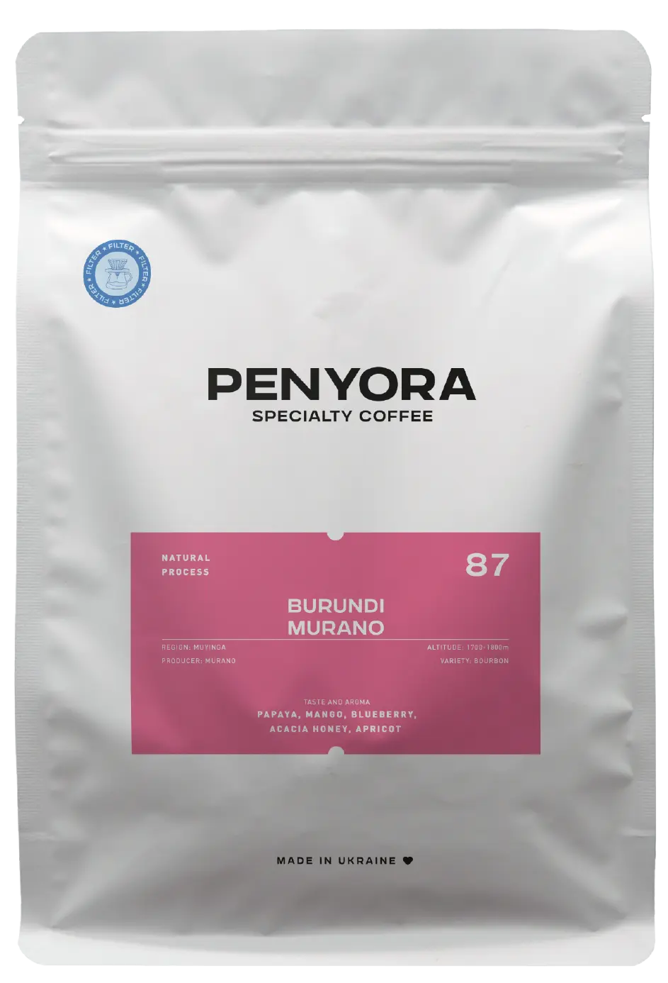 BURUNDI MURANO FILTER