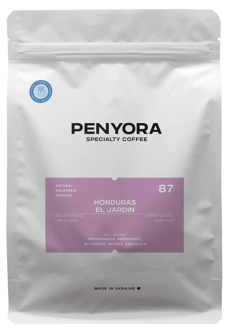 HONDURAS EL JARDIN FILTER