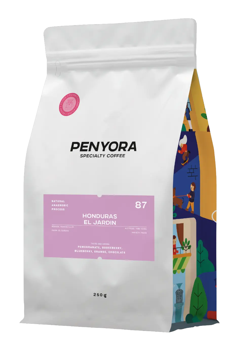 HONDURAS EL JARDIN FILTER